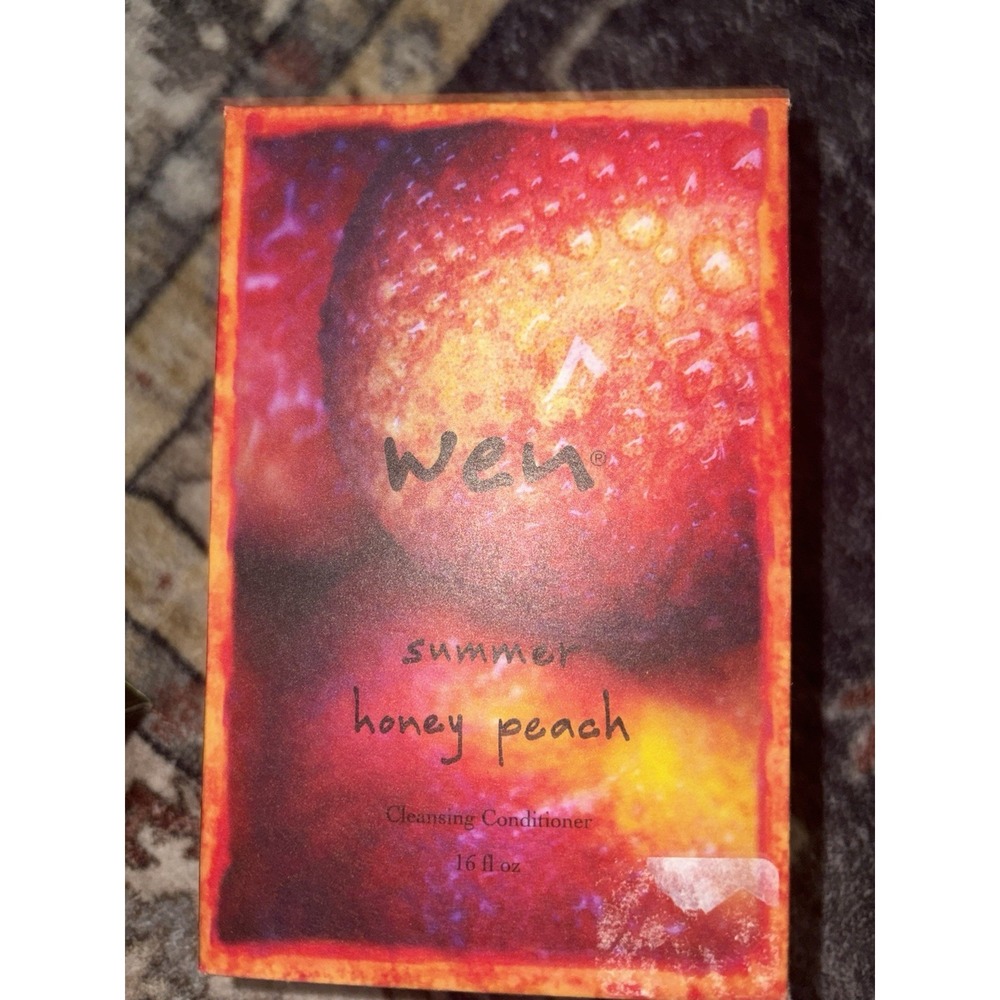 Wen Summer Honey Peach Cleansing Conditioner 16 oz Sealed Box